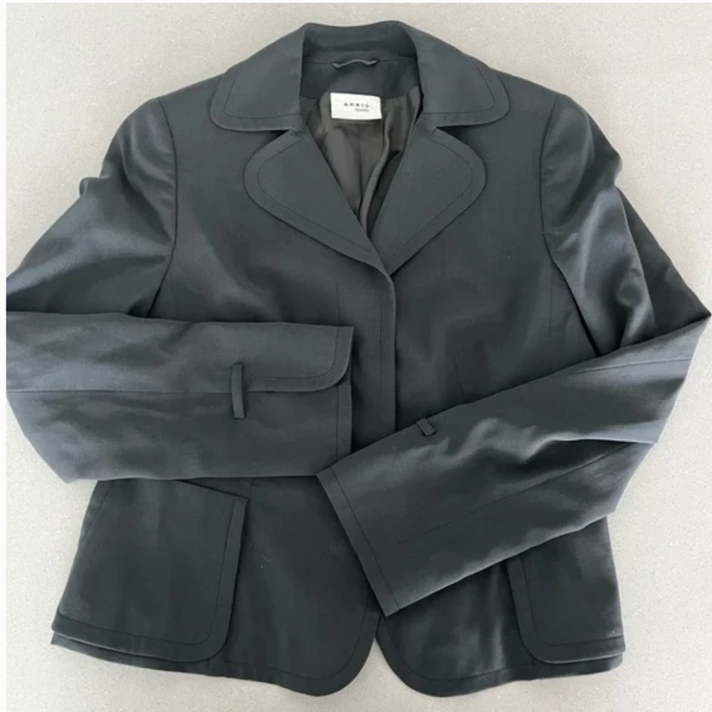 AKRIS PUNTO| BUTTON FRONT BLAZER